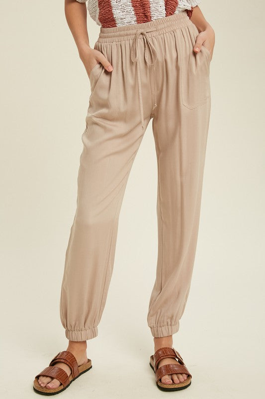 Day To Day Joggers/Taupe