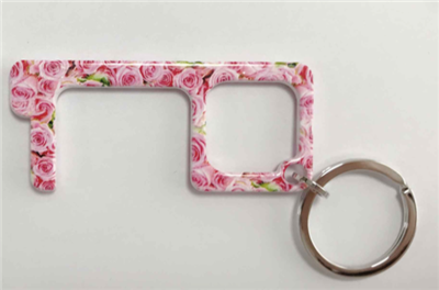 No Touch Door Key Ring
