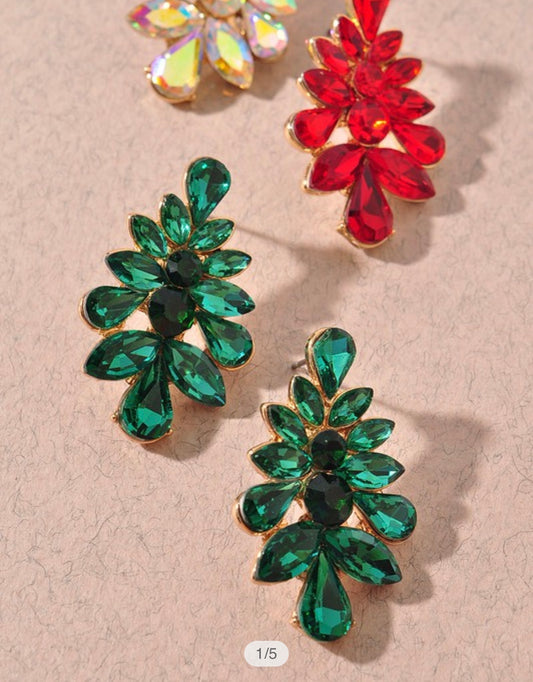 Crystal Stud Earrings