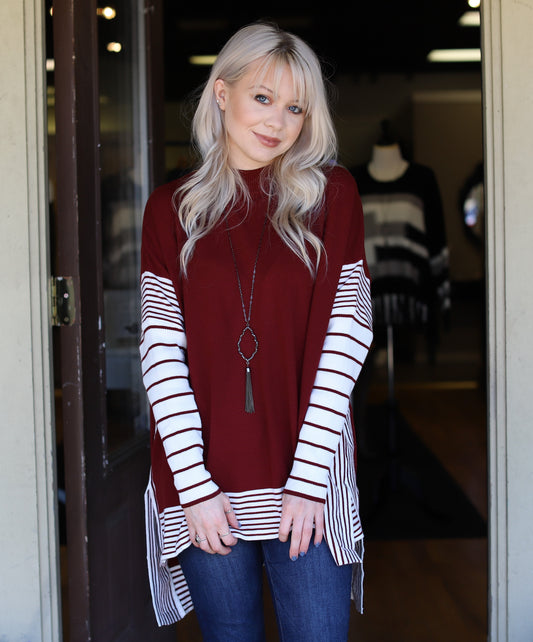 Poncho Style Sweater