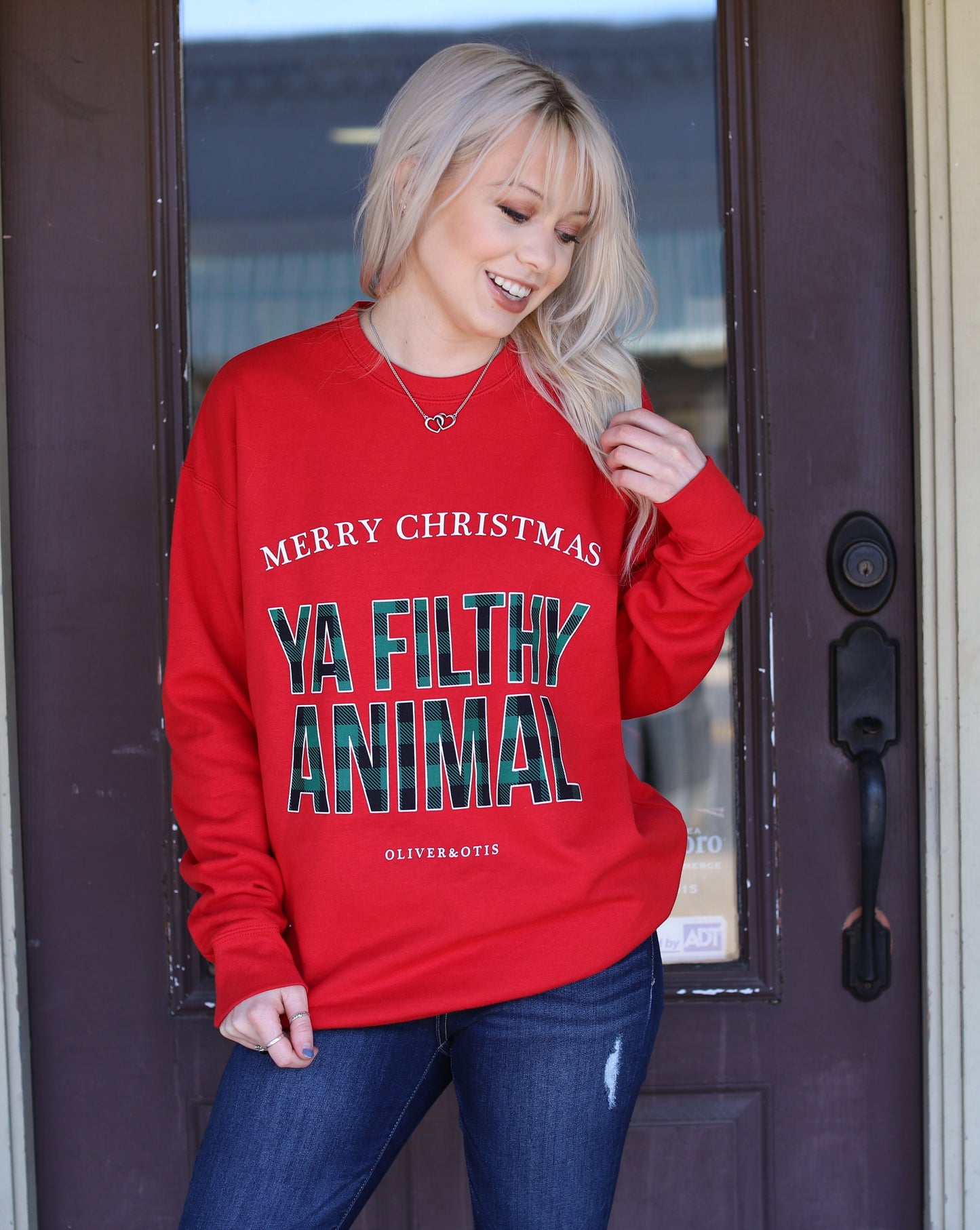 Filthy Animal Christmas Sweatshirt