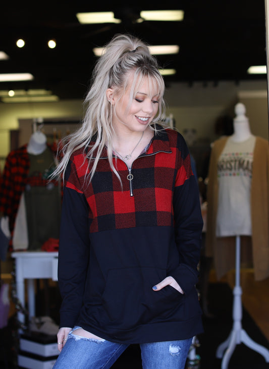 Buffalo Check Pullover