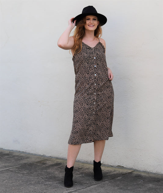 Leopard Cami Dress