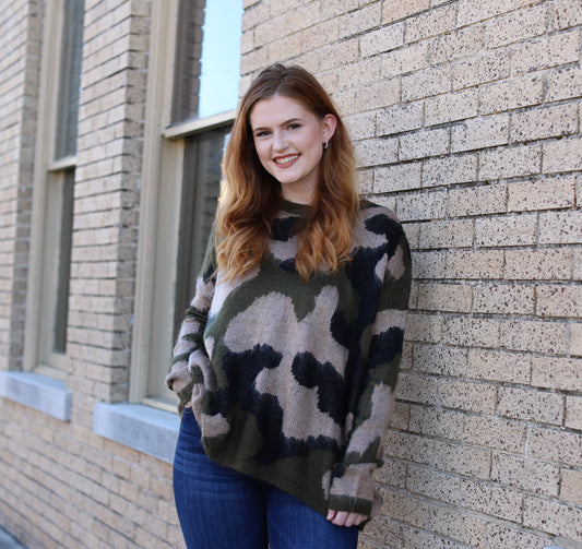 Camo Sweater
