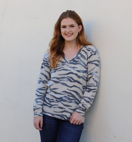 Call Of The Wild Zebra Top