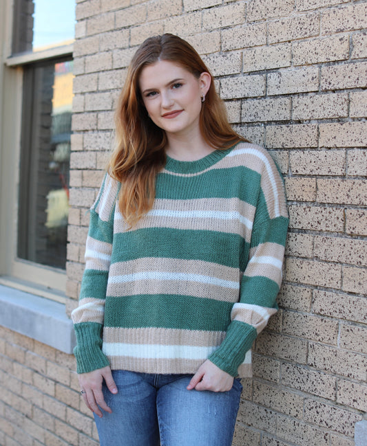 Holidaze Stripe Sweater