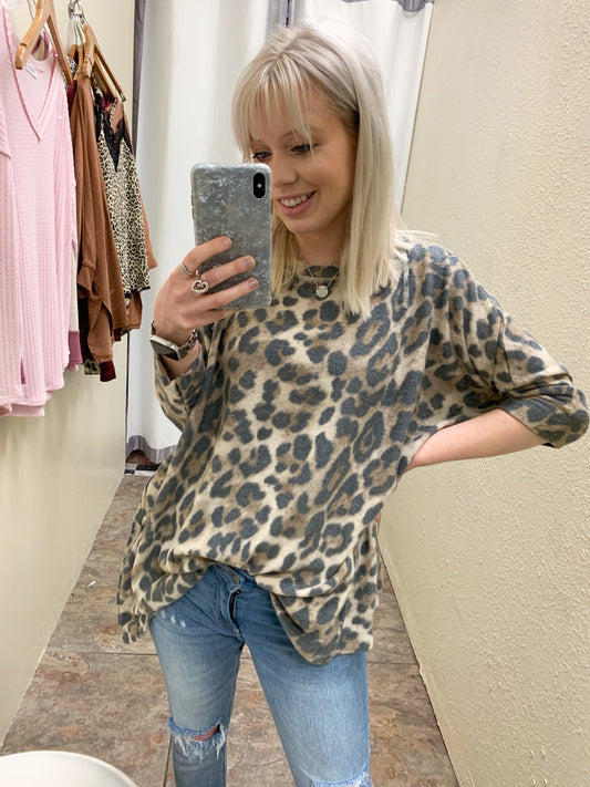 Into The Wild Leopard Top