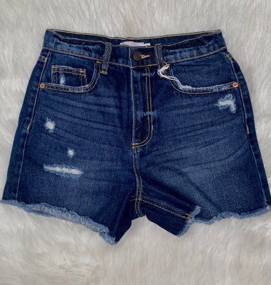 High Rise Mom Shorts