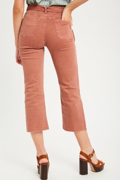 Clay Cropped Jean Pants