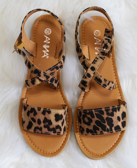 Leopard Sandals