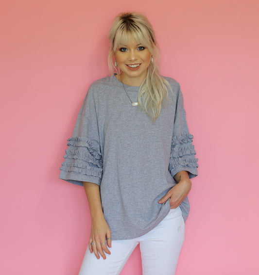 Frill Sleeve Top