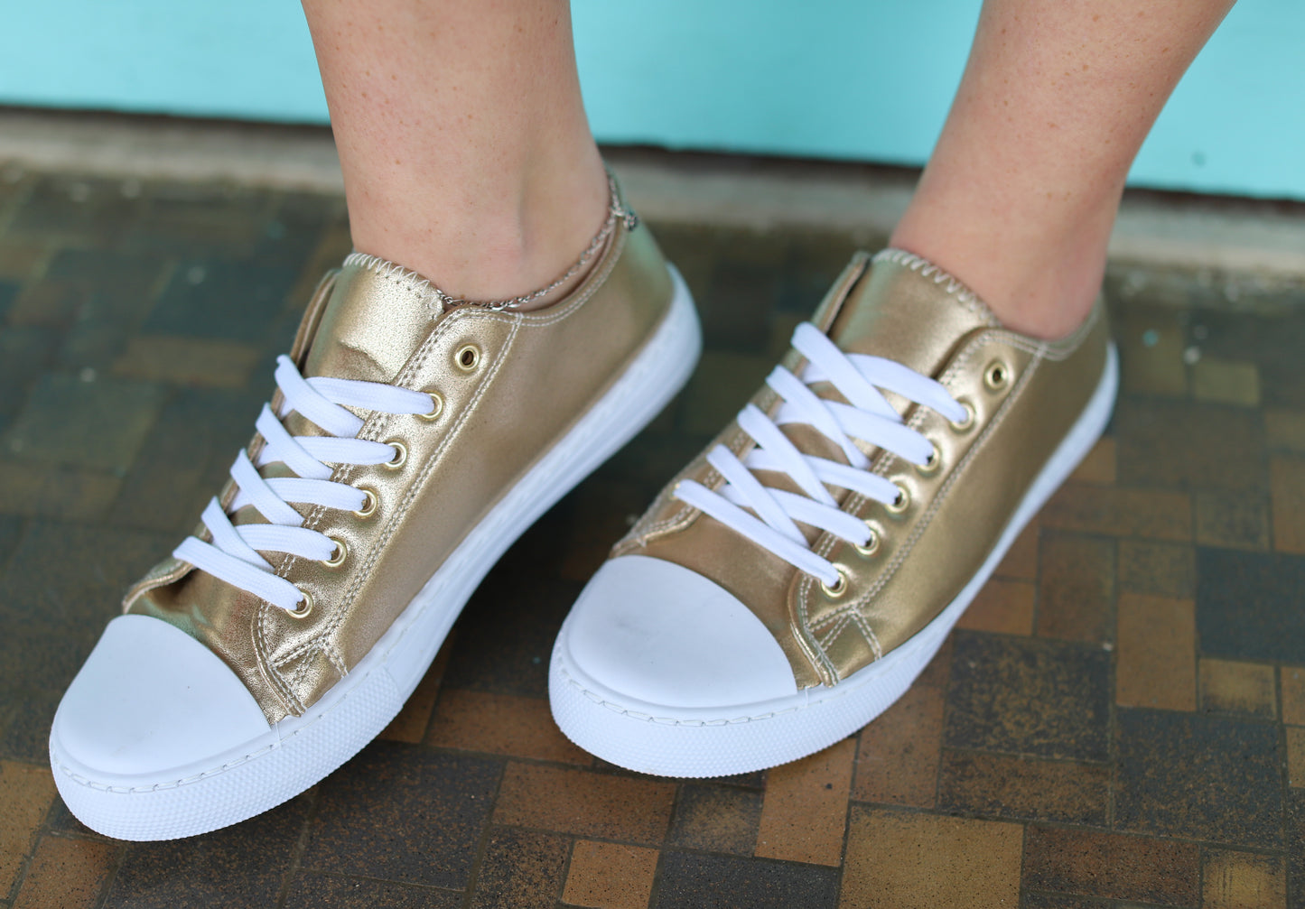 Good as Gold Sneakers
