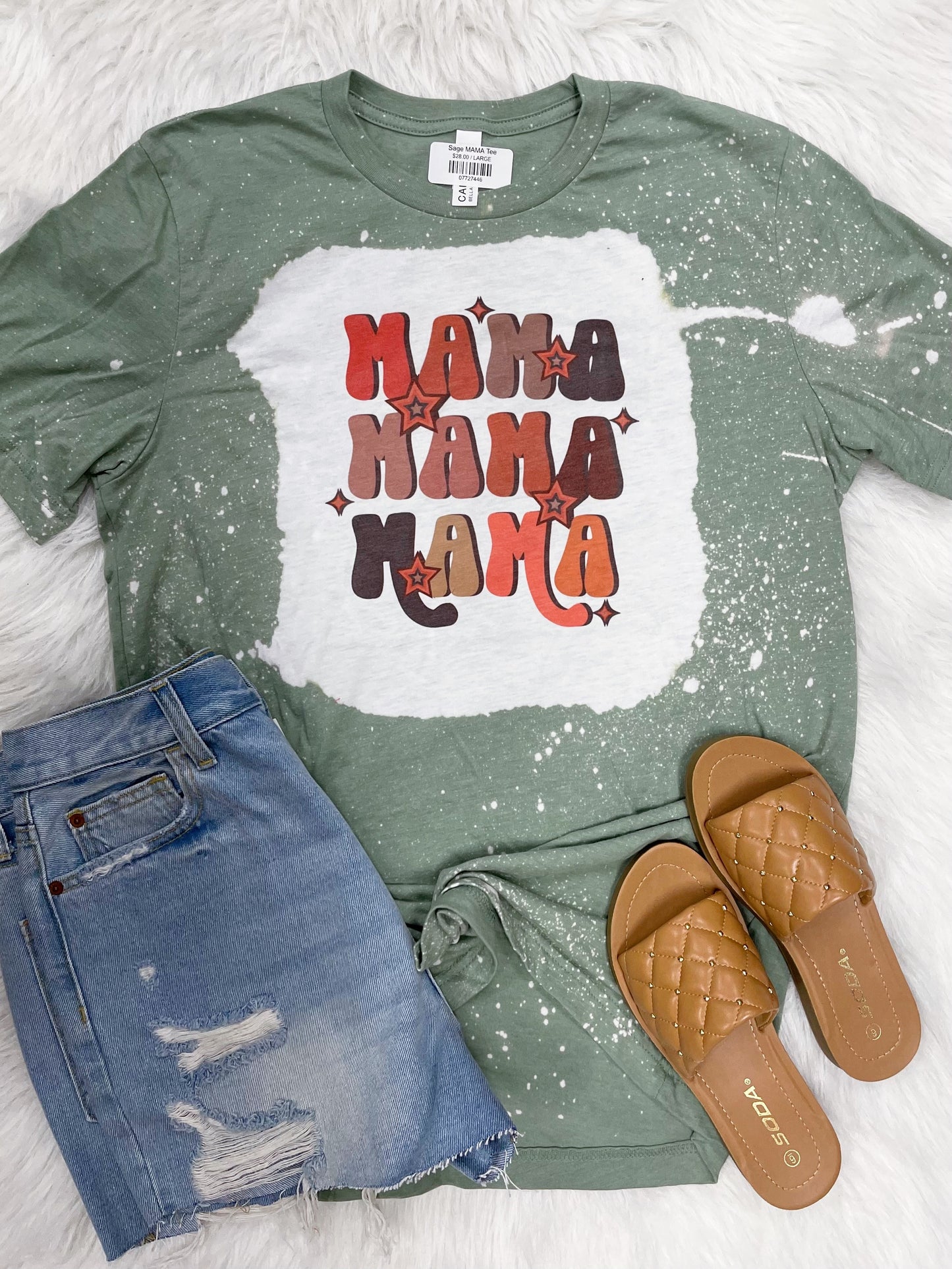 Sage MAMA Tee