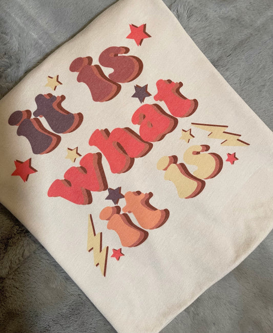 It Is What It Is Retro Tee