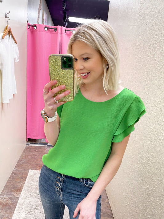 Ready For Summer Ruffle Top