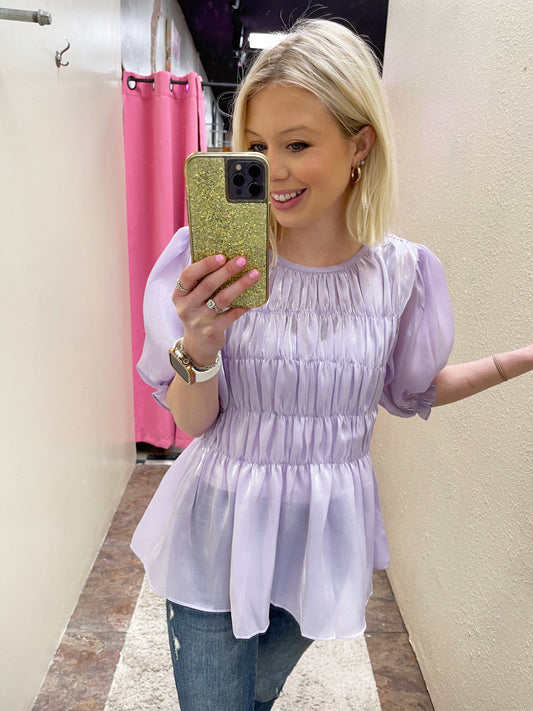 Livin' For Lilac Top