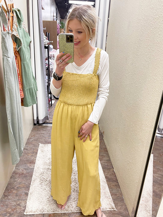 Smoked Flared Jumpsuit