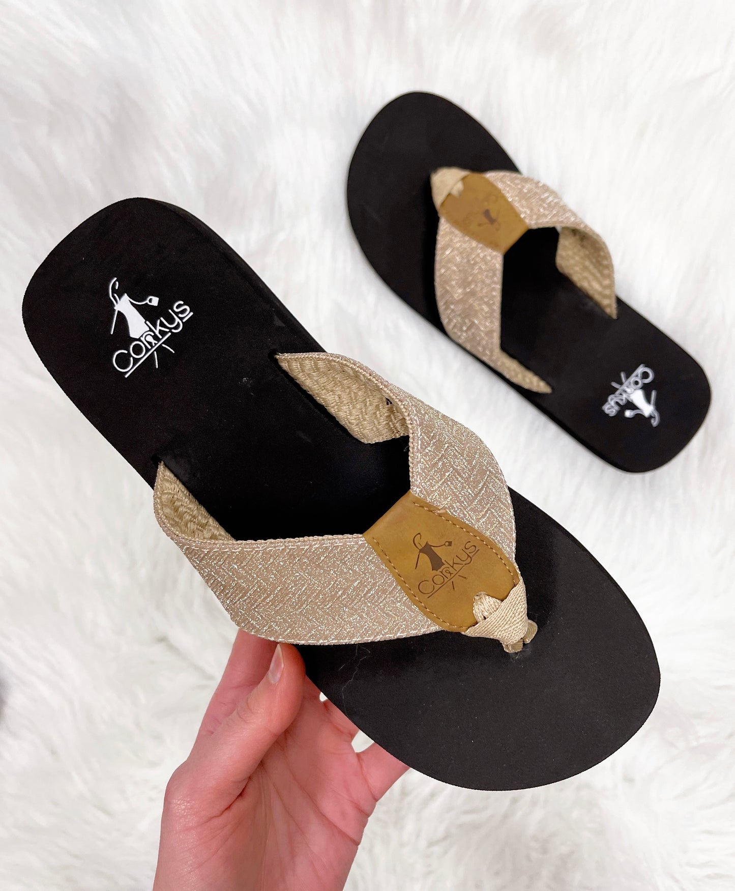 Sunsational Weave Sandals-Corkys