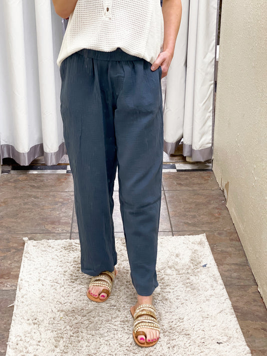 Peacock Gauze Pants