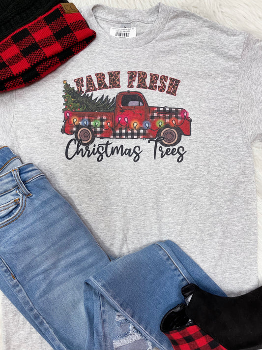 Farm Fresh Christmas Truck Tee