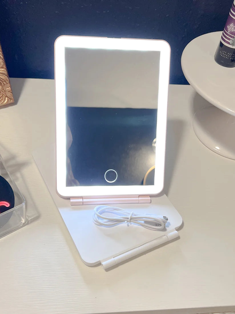 LED Travel  Mirror