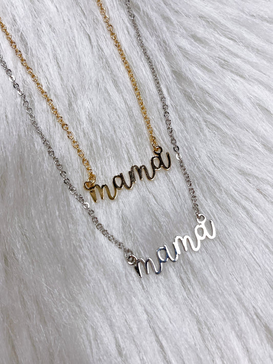 M A M A Necklace
