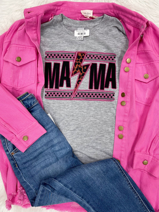 Neon Pink Mama Tee
