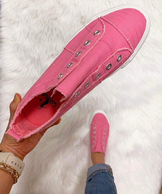Babalu Pink Sneakers - Corky's