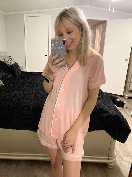 Pink Pajama Set