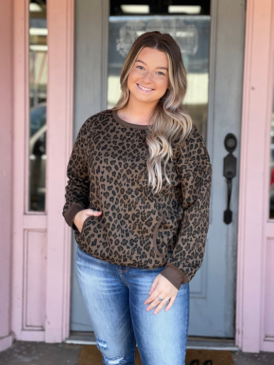 Spot On Pullover Top