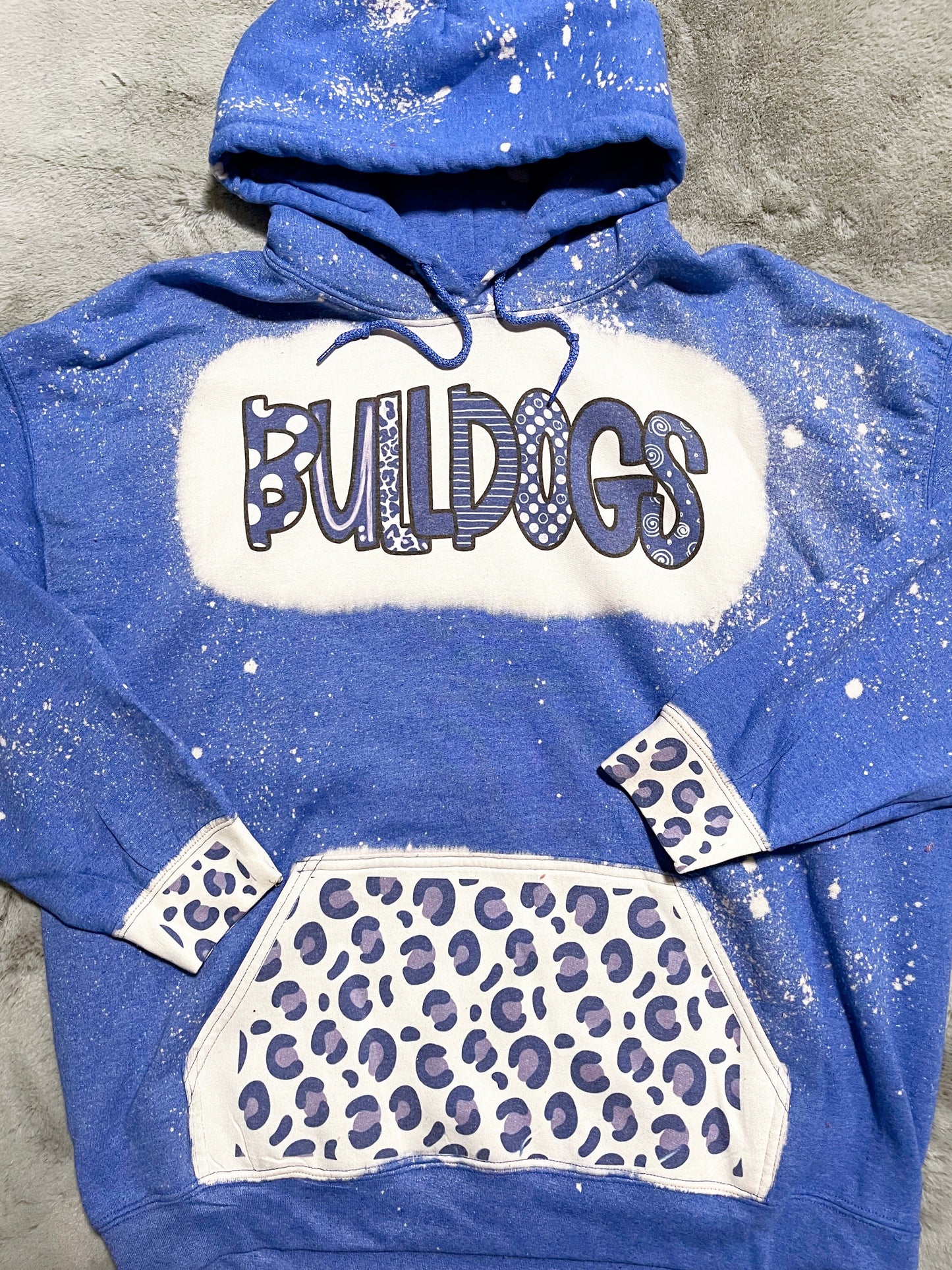 Bulldogs Bleach Hoodie