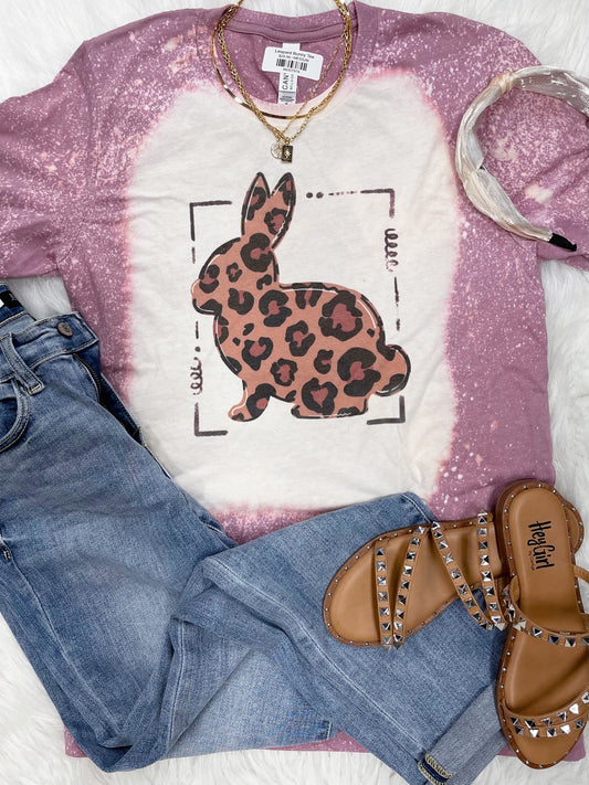 Leopard Bunny Tee