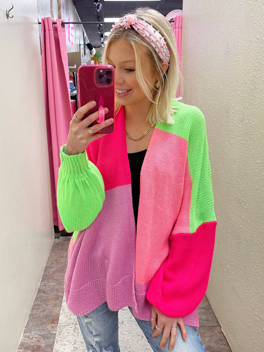 Neon Dreams Cardigan