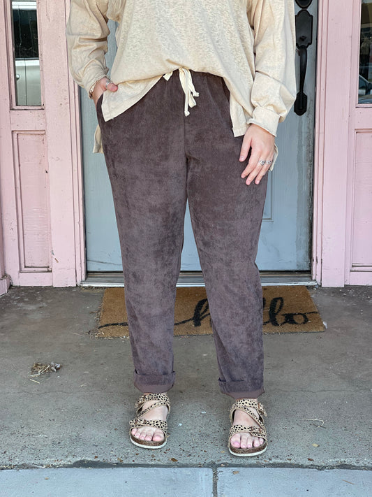 Coco Corduroy Boyfriend Pants
