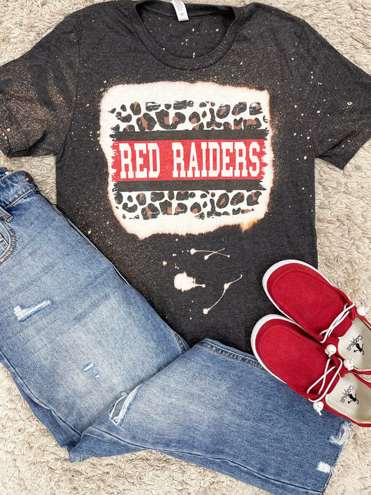 Red Raiders Charcoal Tee