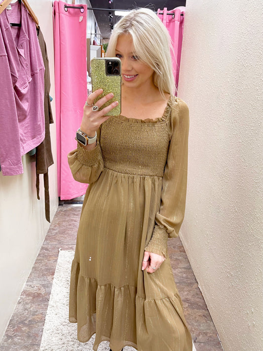 Cappuccino Midi Dress