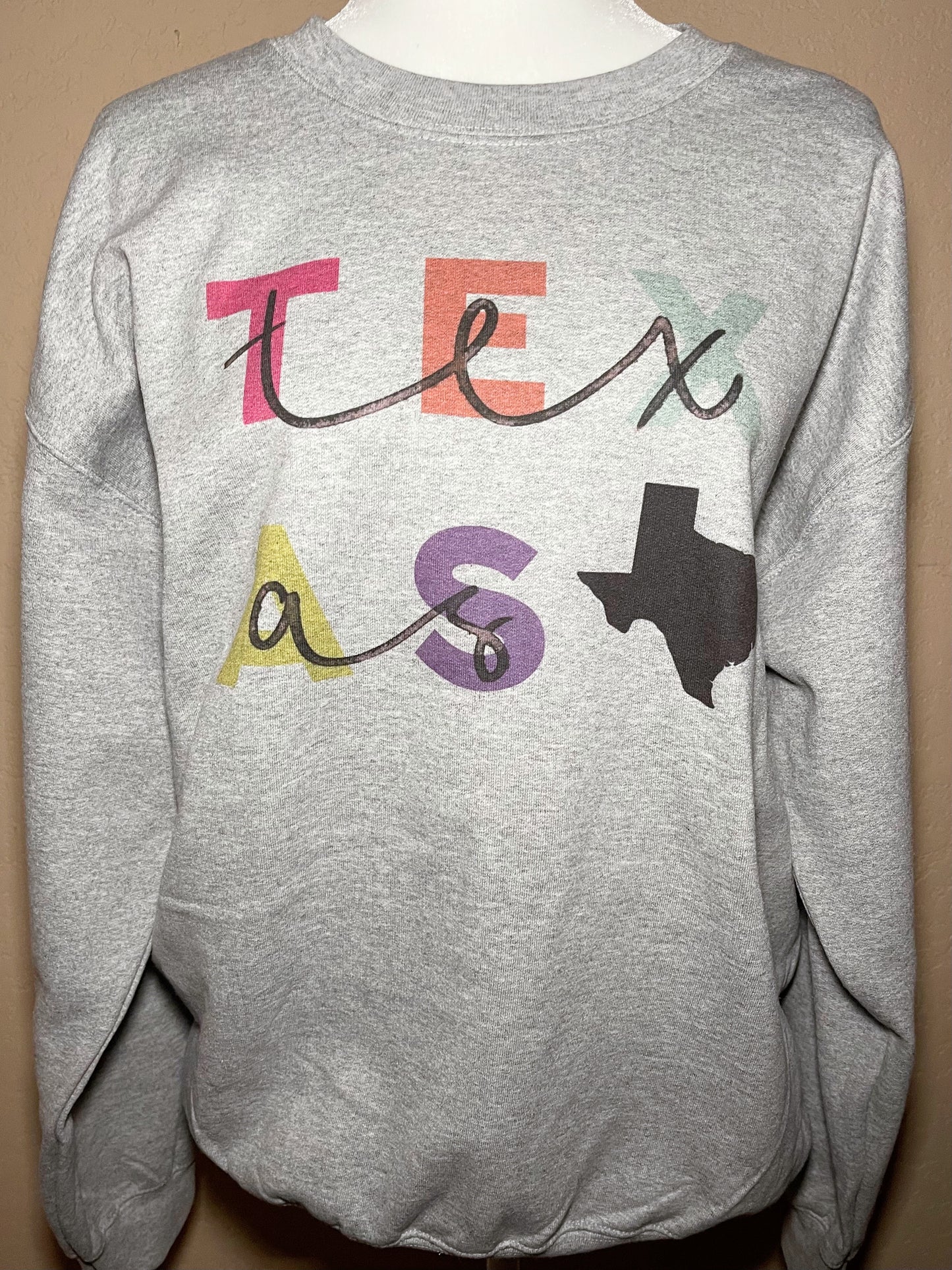 Texas Grey Sweatshirt