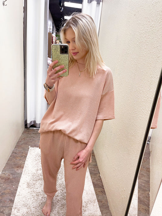 Solid Ribbed Top