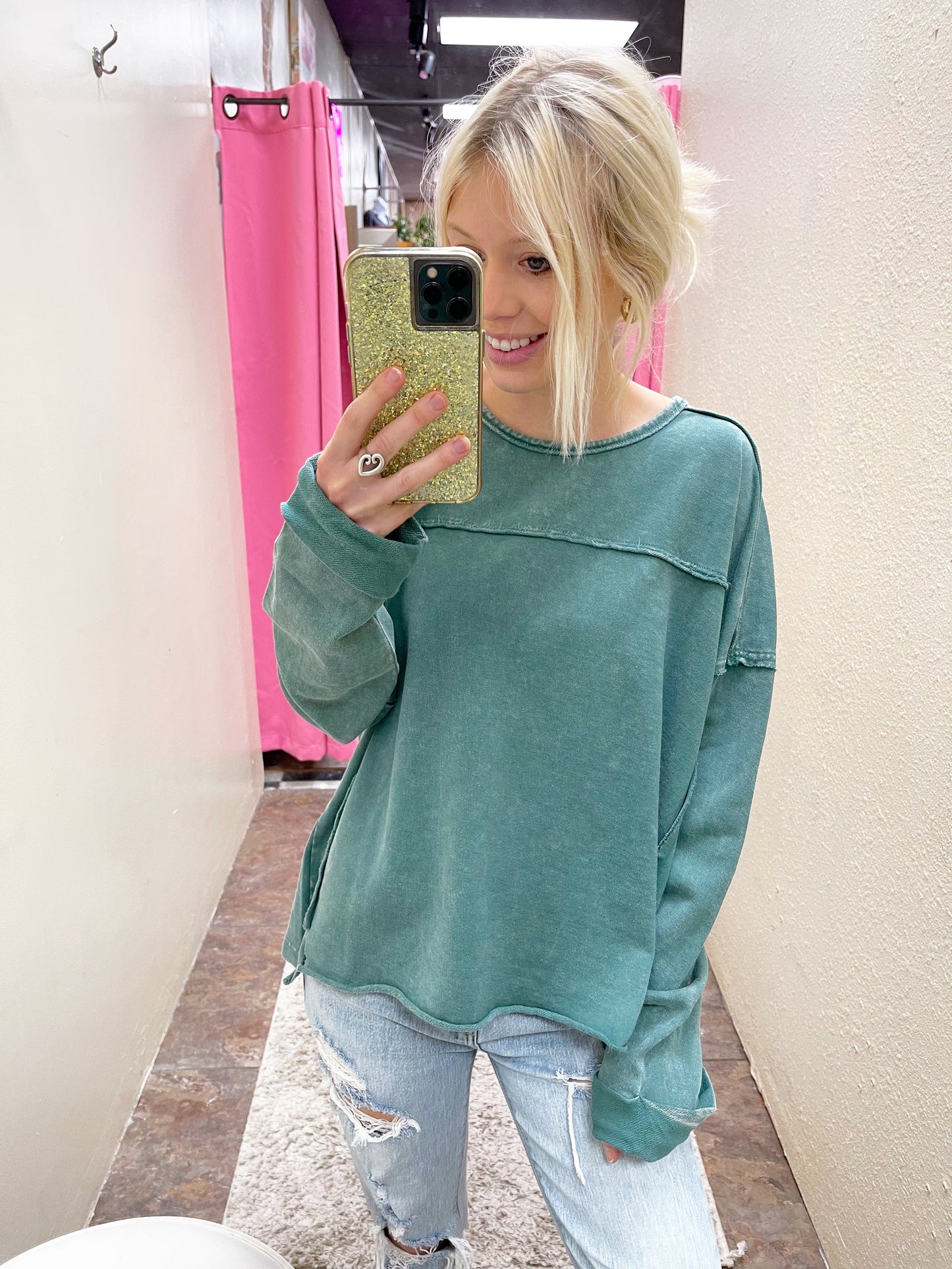 Washed Pullover
