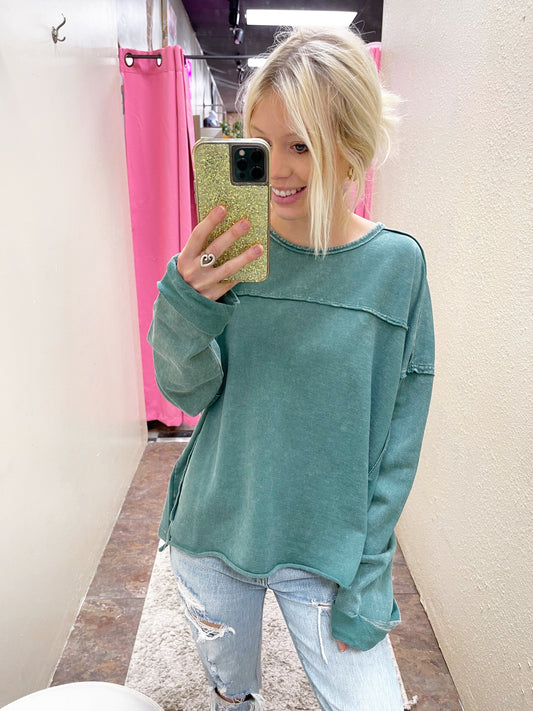Washed Pullover