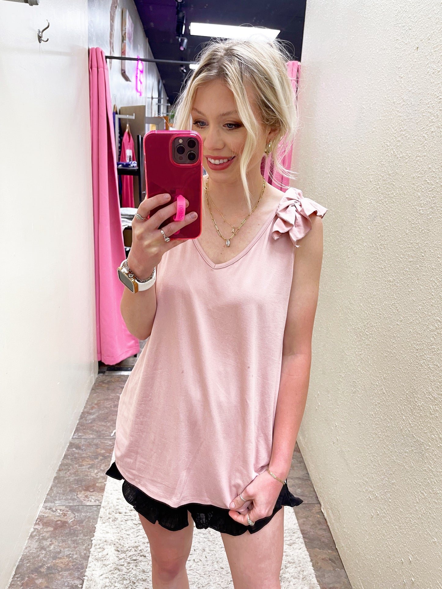 Major Wow Ruffle Tank
