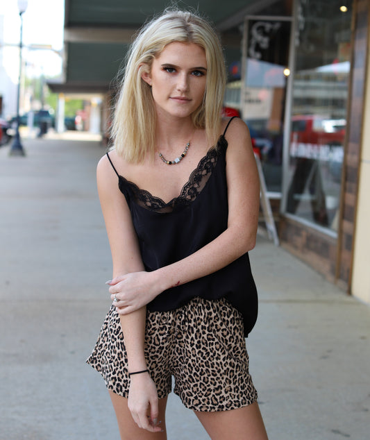 Leopard Shorts