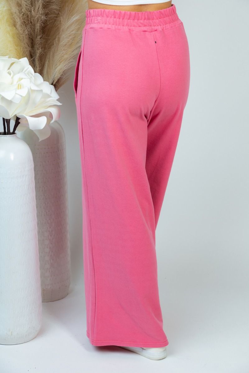 Pink Knit Pants