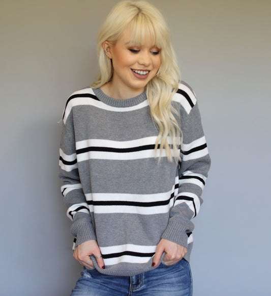 Simple Stripes Sweater