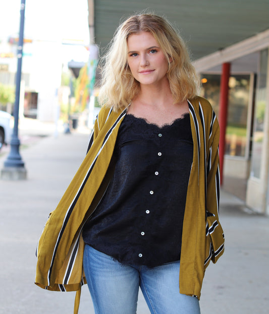 Sophia Stripe Cardigan