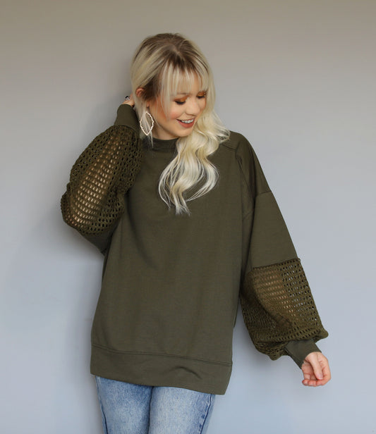 Olive Sweatshirt